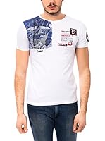 Rivaldi Camiseta Manga Corta (Blanco)