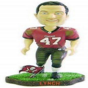 Tampa Bay Buccaneers John Lynch Game Worn Forever Collectibles Bobble Head