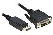 1.8M DisplayPort to DVI Cable Lead Display Port Adaptor
