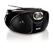 Philips AZ 382 CD-Radiorekorder (MP3-CD, USB) schwarz