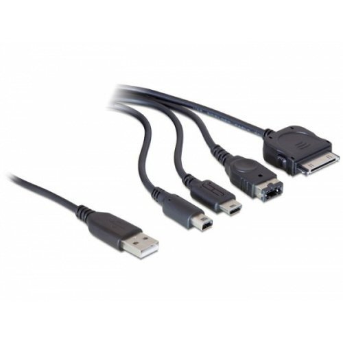 DELOCK Kabel USB 2.0 Ladekabel 4-fach