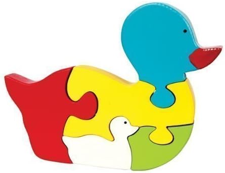 Duck Vertical Puzzle Wooden Hand-crafted Toy