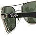 Ray-Ban Men's RB3445 Metal Rectangular Sunglasses
