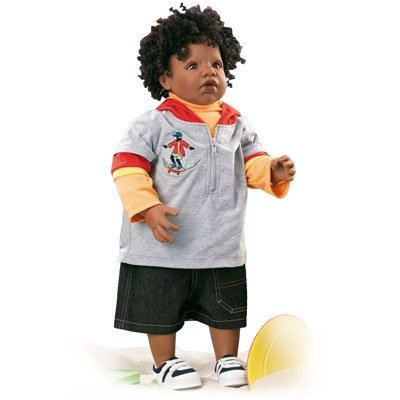 Buy Lee Middleton Dolls 1961 Chillin’ – Dark Toddler-Full SL with armature 24 Inch