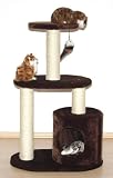 cat tree CLEMENS 35'' in brown #0771-68
