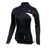 PEARL IZUMI Women Symphony Thermal Jersey Femme Noir/Blanc Maillot ML Femme pour vélo
