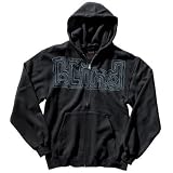 Blind Mens Sweatshirt Lines Black Zip by Blind