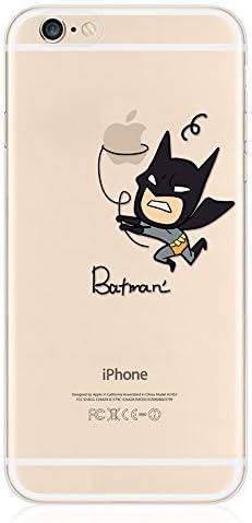 Iphone 6s Case,senior Slim and Flexible Soft Silicone Lovely Protective Sleeve Iphone6 (2014) / 6s (2015) (batman)