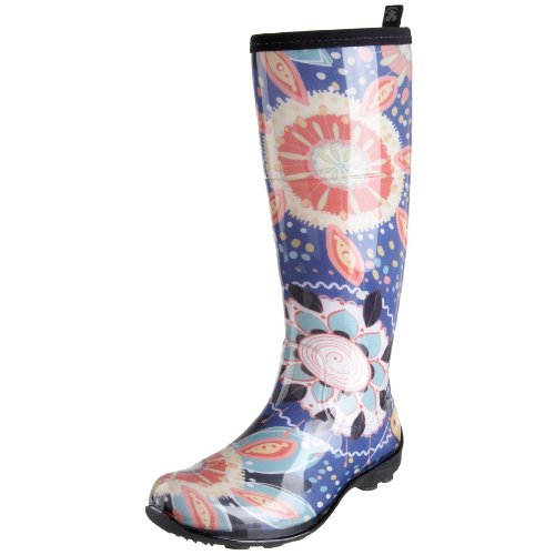 Kamik Women's Janis Rain Boot,Navy,10 M US