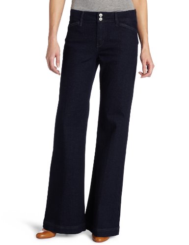 Levi's Women's Double Button Wide Leg Jean, Truthful Dark, 10 Medium