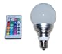 Multi - Color LED Light Bulb with Remote Control