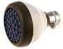 Spray Clean White Showerhead 2.5 with pressure compensating flow controller, ON/Off Button, super low flow 2.5gpm