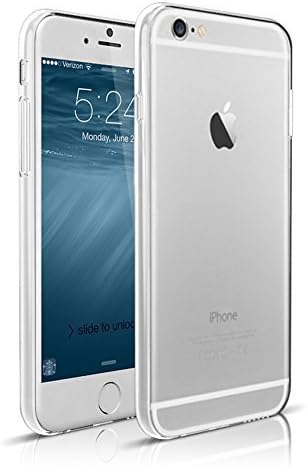 iPhone 6s Plus Case, PhProtection Scratch Resistant Clear Rubber Slim Transparent Case for iPhone 6/6s Plus - Clear PH2