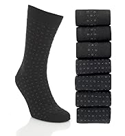 7 Pairs of Freshfeet Cotton Rich Square Design Socks with Silver Technology 7 Pairs of Freshfeet Cotton Rich Square Design Socks with Silver Technology