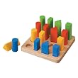 Geometric Peg Board by Plan Toys