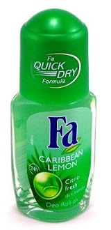 Fa Deodorant 1.7 oz. Roll-On Caribbean Lemon