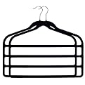Joy Mangano 2-pk. 4 Bar Hangers Black
