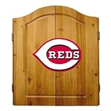 Cincinnati Reds MLB Dart Cabinet and Dartboard Set by Imperial International