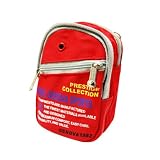 Compact Camera Carrying Case (RED) for Panasonic SDR-SW20 Waterproof Flash Memory... by Geno