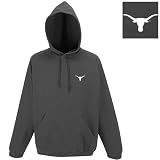 Texas Longhorns NCAA Goalie Pullover Hooded Sweatshirt (Black)