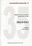 China in Africa: Current African Issues No. 35 (NAI Current African Issues)