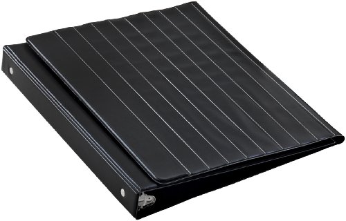 Cardinal Horizontal Easel Binder, 1-Inch Capacity, Includes 10 Sheet Protectors, Letter Size, Black (09262)