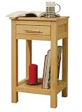 : ASPEN - Solid Wood Storage Telephone / End Table