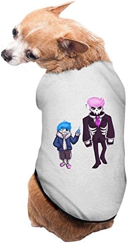 NIKEDOG Color Hair Sans Small Dog Vest Pet Clothes Gray