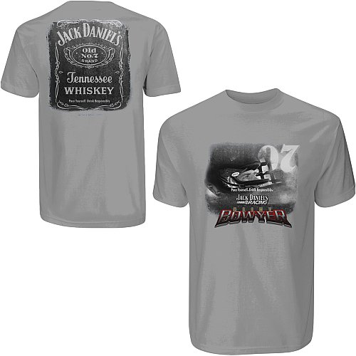 Buy Chase Authentics Clint Bowyer Jack Daniel's T-Shirt by Chase Authentics