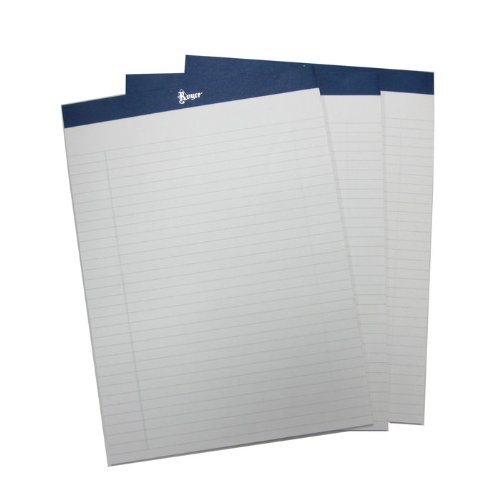 Royce Leather Pack of 3 Executive Lined Pad Refills 8.5