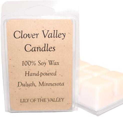 Clover Valley Candles Lily of The Valley 3.7 Oz. Scented Soy Melting Tart