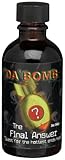 Da'Bomb The Final Answer Hot Sauce, 2-Ounce Glass Bottle