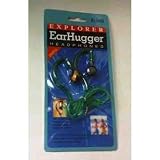 EXPLORER DIGITAL EARHUGGER HEADPHONES-GREEN AND ORANGE EL1052