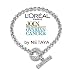 L'Or�al Paris Color of Hope OCRF (Ovarian Cancer Research Fund) Fundraising Sterling Silver Pav� CZ Bracelet