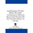 Autobiography of Adin Ballou 1803-1890: Containing an Elaborate Record and Narrative of His Life from Infancy to Old Age