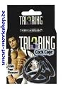 Tri Ring Cock Cage schwarz