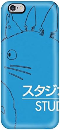 High-quality Durability Case For Iphone 6 Plus(cartoons Hayao Miyazaki Totoro My Neighbour Totoro Studio Ghibli Anime Manga Simple )