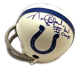Norm Bulaich Autographed/Hand Signed Baltimore Colts Throwback Mini Helmet inscribed Super Bowl V Ch