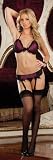 Bra Top Satin PinStirpe