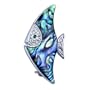 Abalone Fish Brooches And Pins