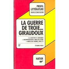 Profil D'Une Oeuvre: Giraudoux: La Guerre De Troie N'Aura Pas Lieu