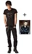 *FAN PACK* - JETHRO (COLIN MORGAN) - LIFESIZE CARDBOARD CUTOUT / STANDEE / STANDUP - BBC DOCTOR WHO / DR WHO / DR. WHO AND TORCHWOOD - INCLUDES 8x10" (25x20cm) STAR PHOTO - FAN PACK #123