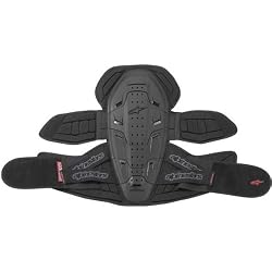 Alpinestars Bionic Race Shield Adult Spine Guard Street Bike Racing Motorcycle Body Armor - Black