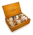 Adagio Teas Tea Chest with Six Premium Tea Varieties, 30 Full-Leaf Tea Bags