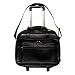 Leather World Trendy Black Genuine Leather Overnight Luggage Bag Office bags Briefcase RS.6199.00