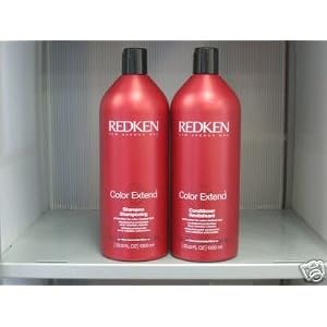 Redken Color Extend Shampoo & Conditioner Liter 2pk courses shop 