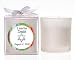 Baby Keepsake: Bar Bat Mitvzah Star of David Stripe Design Elegant Frosted Votive Can...