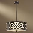 Minka Nanti Iron Oxide 3 Light Chandelier 1494-357