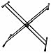 Stageline KS26Q Double Brace Keyboard Stand