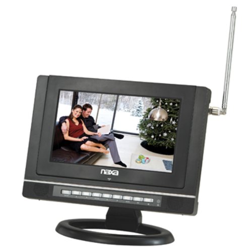 9 inch Naxa NTD-9001 Widescreen AC/DC Digital LCD TV w/ DVD Player and USB/SD/MMC Inputs